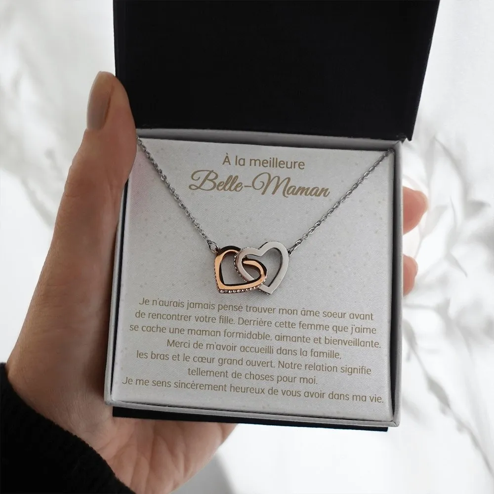 BELMOM • COLLIER BELLE-MÈRE VERSION HOMME Double Cœur