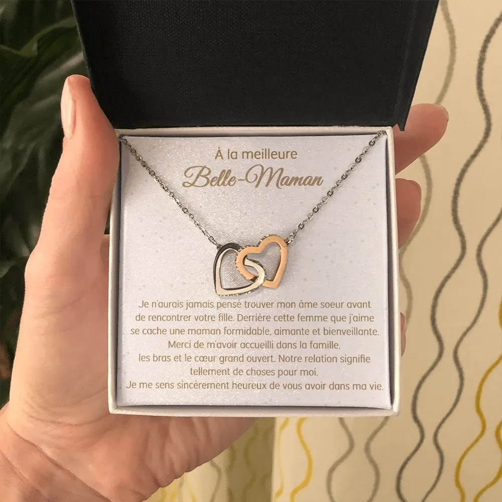 BELMOM • COLLIER BELLE-MÈRE VERSION HOMME Double Cœur