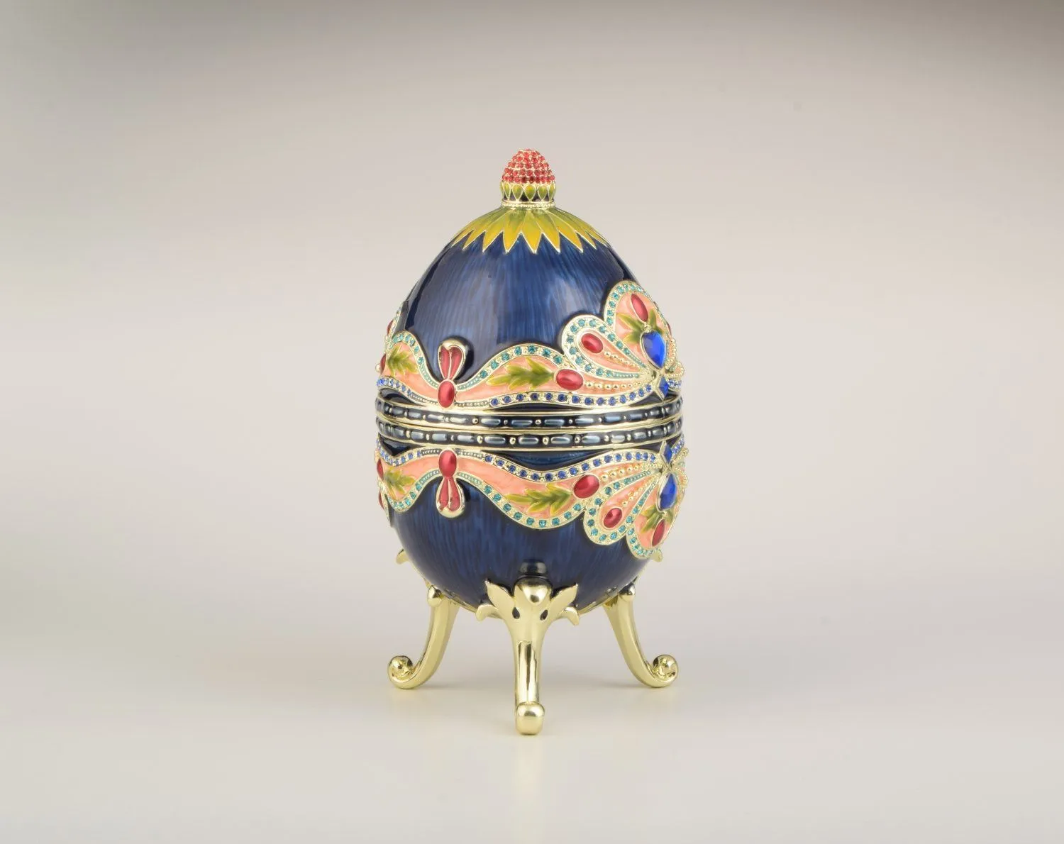 Blue Colorful Russian Egg