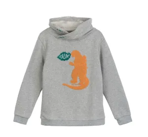 Boys Sebastien Godzilla Print Sweatshirt