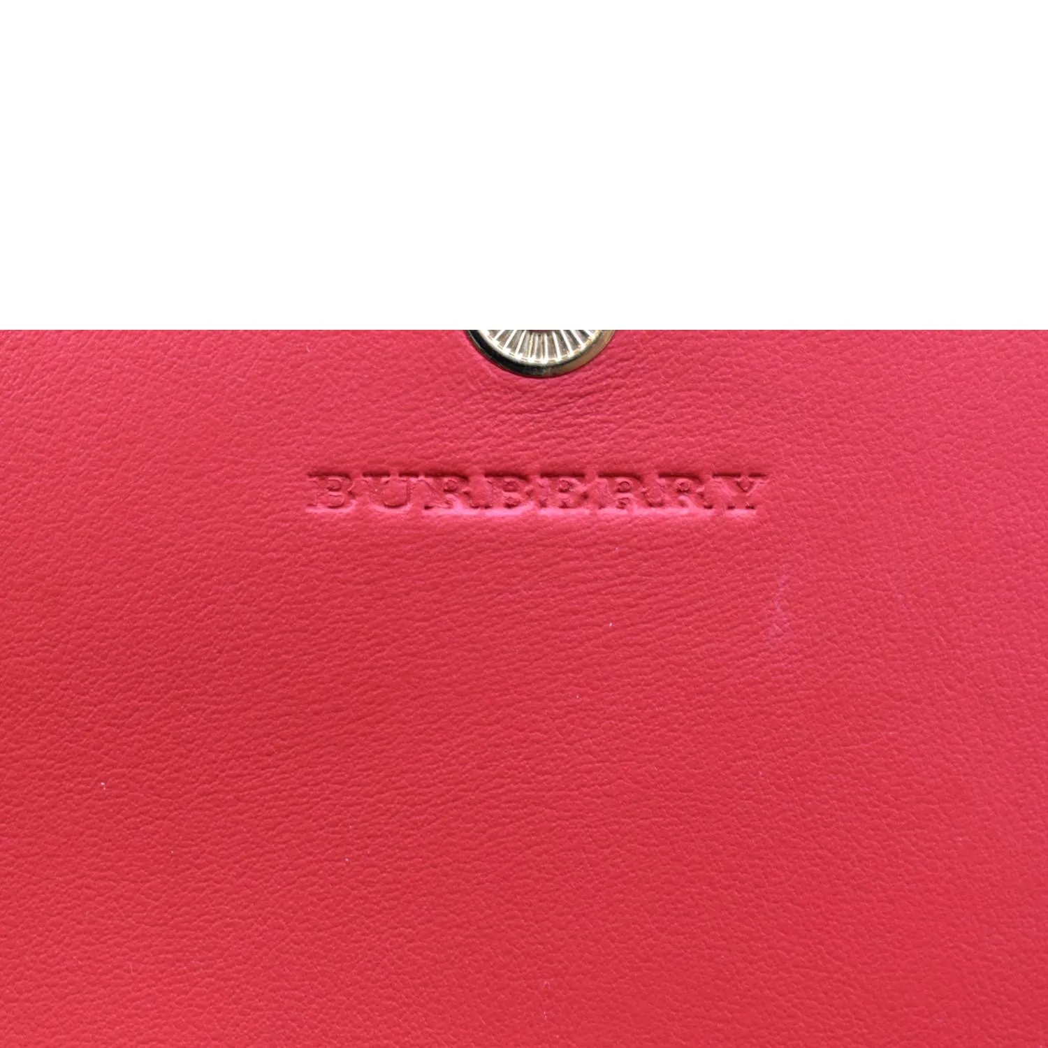 BURBERRY Haymarket House Check Clutch Wallet Beige