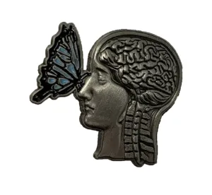 Butterfly Brain - Lapel Pin