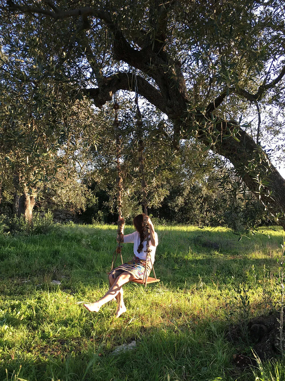 Cacao Outdoor Swing