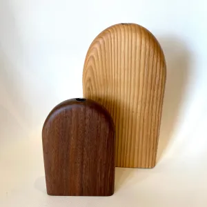 Camino Woodshop Rounded Bud Vase