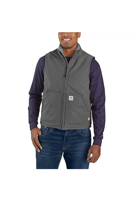 Carhartt Flame-Resistant Duck Sherpa Lined Vest - 104981