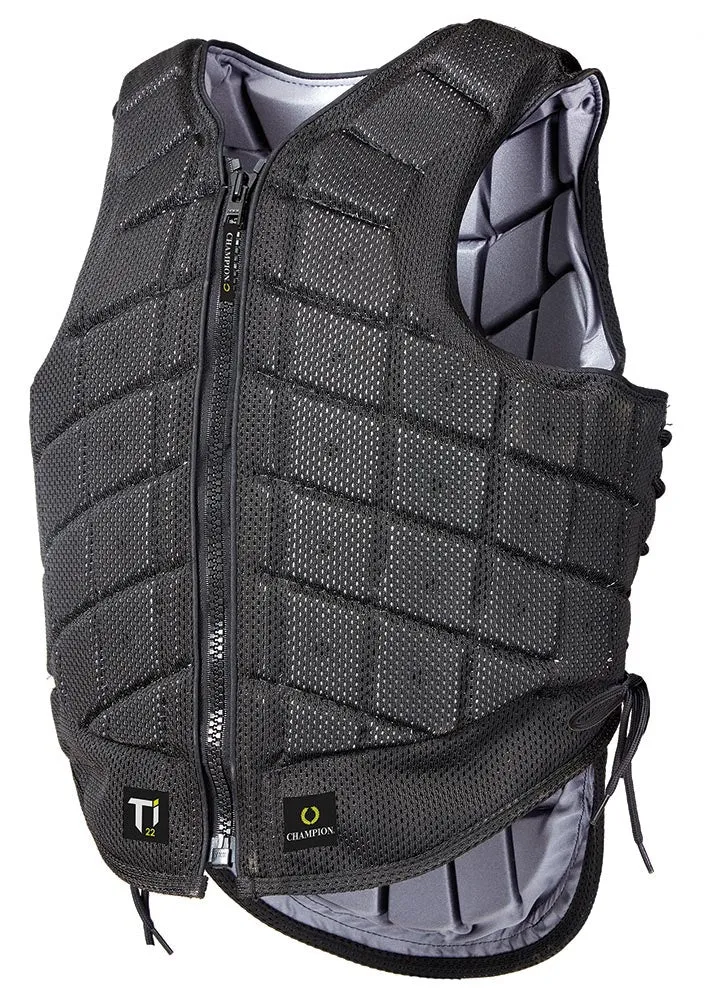 Champion Ti22 Adult Safety Vest Black