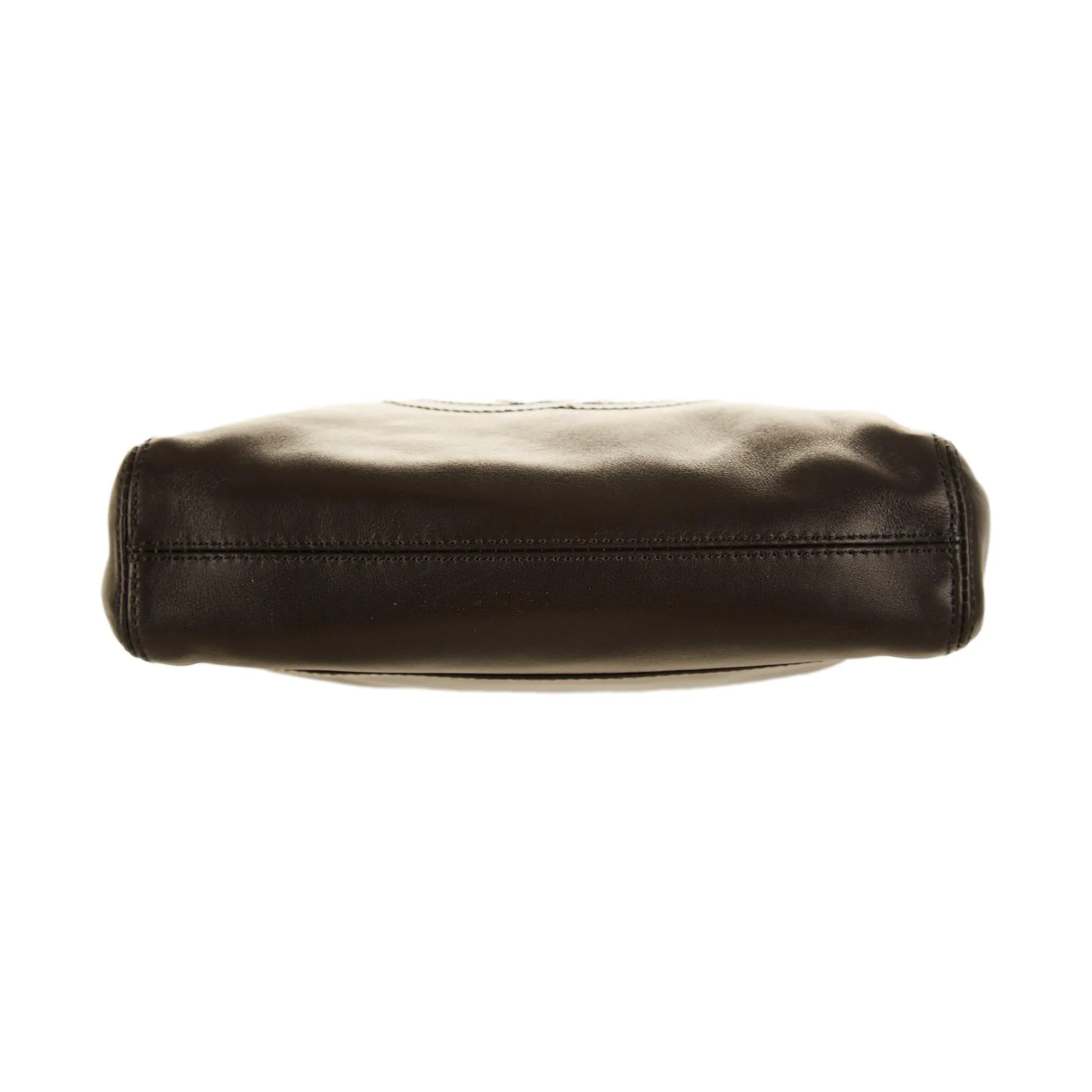 Chanel Black Logo Shoulder Bag