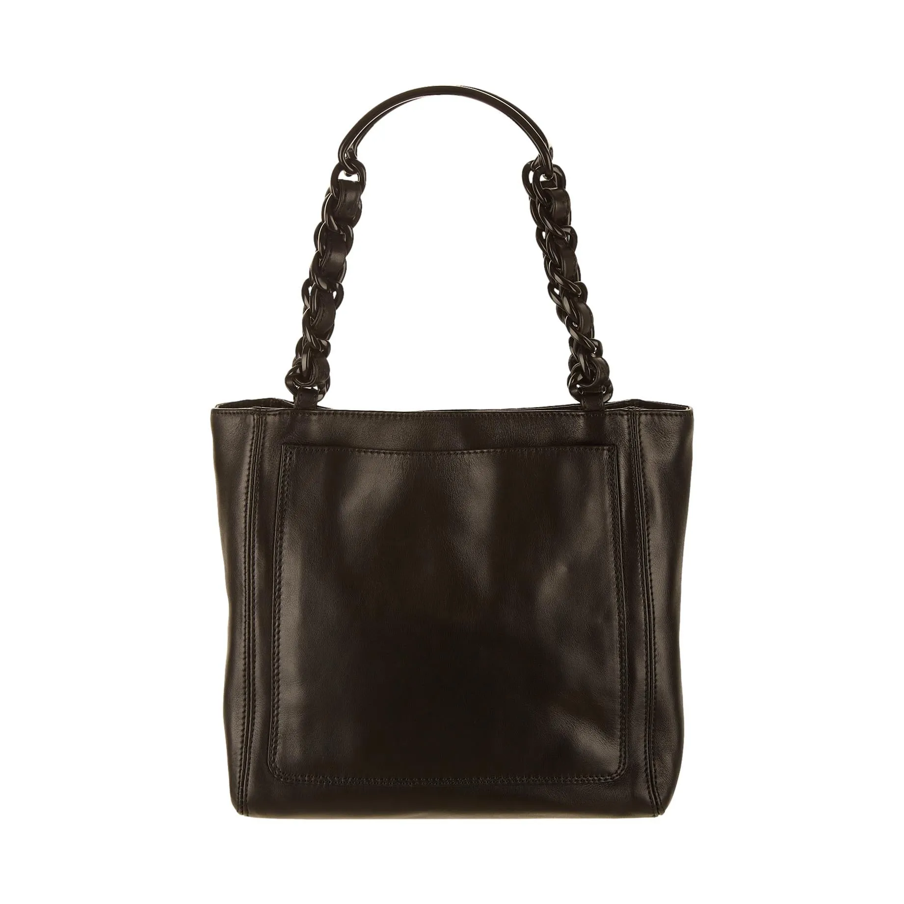 Chanel Black Logo Shoulder Bag