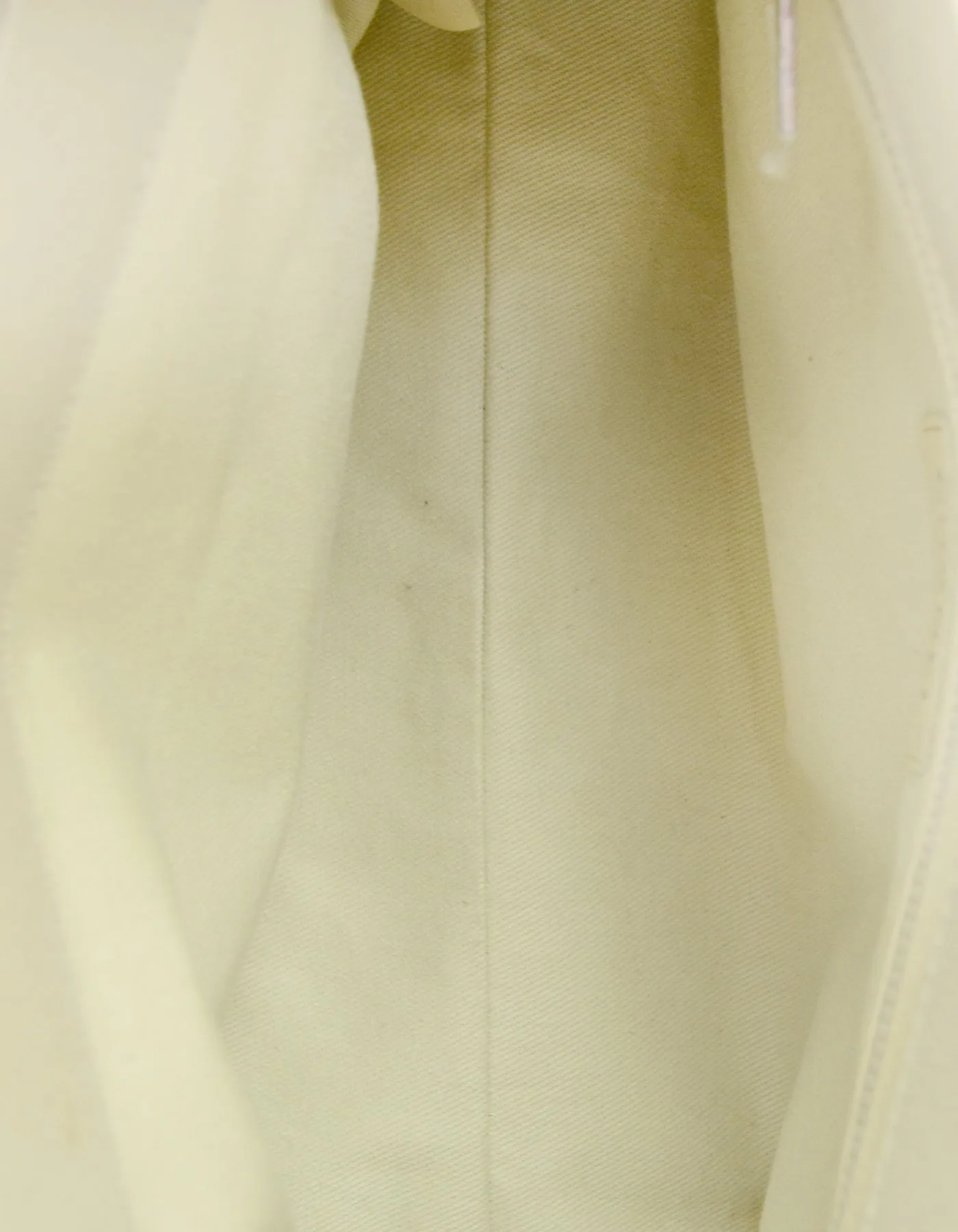 Chanel Ivory Caviar Leather Timeless CC Tote Bag