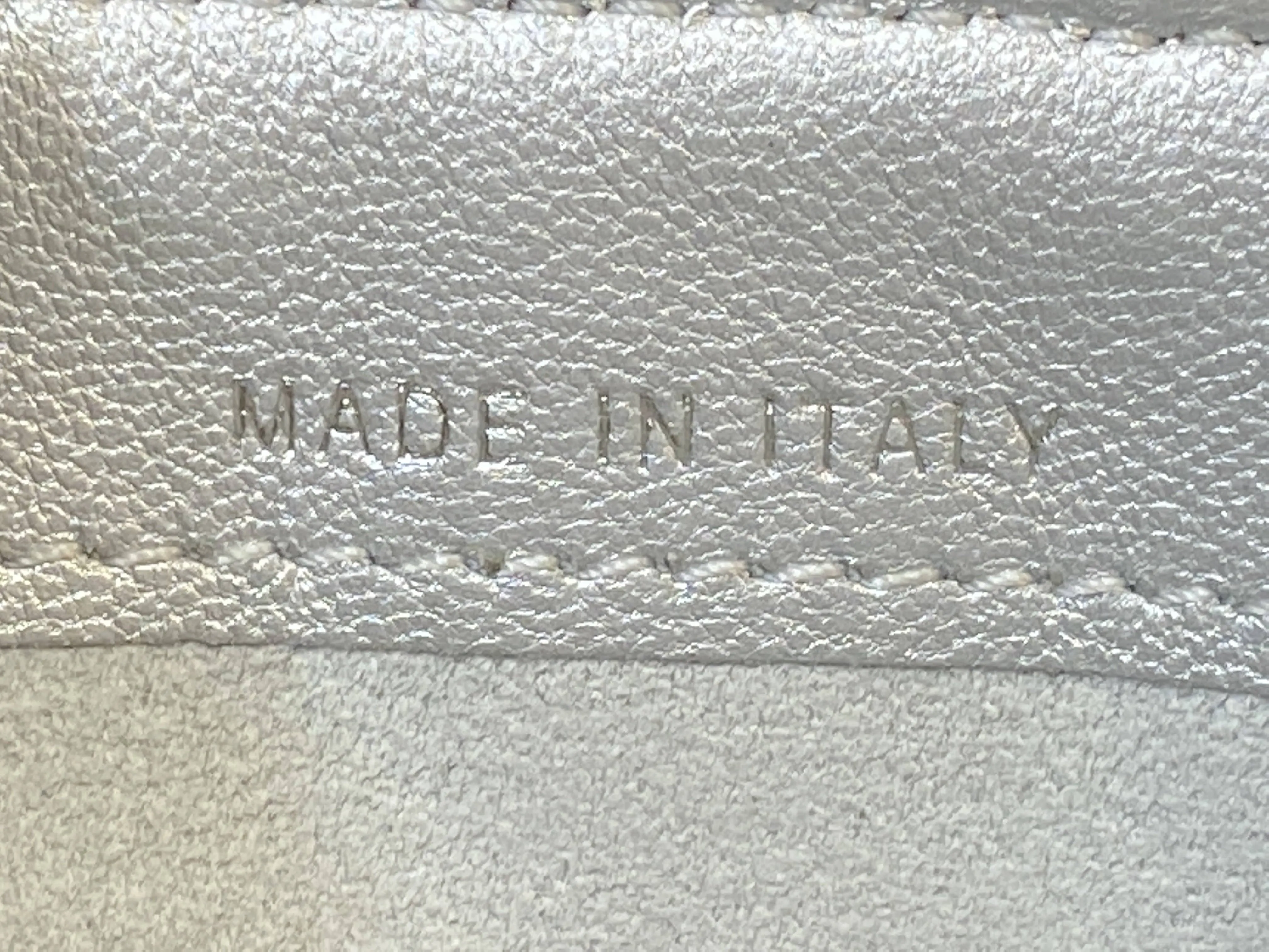 CHANEL Perforated Lambskin Quilted Mini Phone Holder Clutch Silver - Last Call