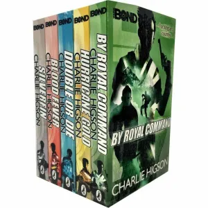 Charlie Higson Young Bond collection 5 books set. (Blood Fever, Double or Die, Hurricane Gold, Silverfin)