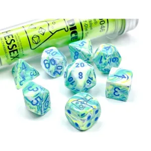Chessex: Festive 7PC Garden / Blue