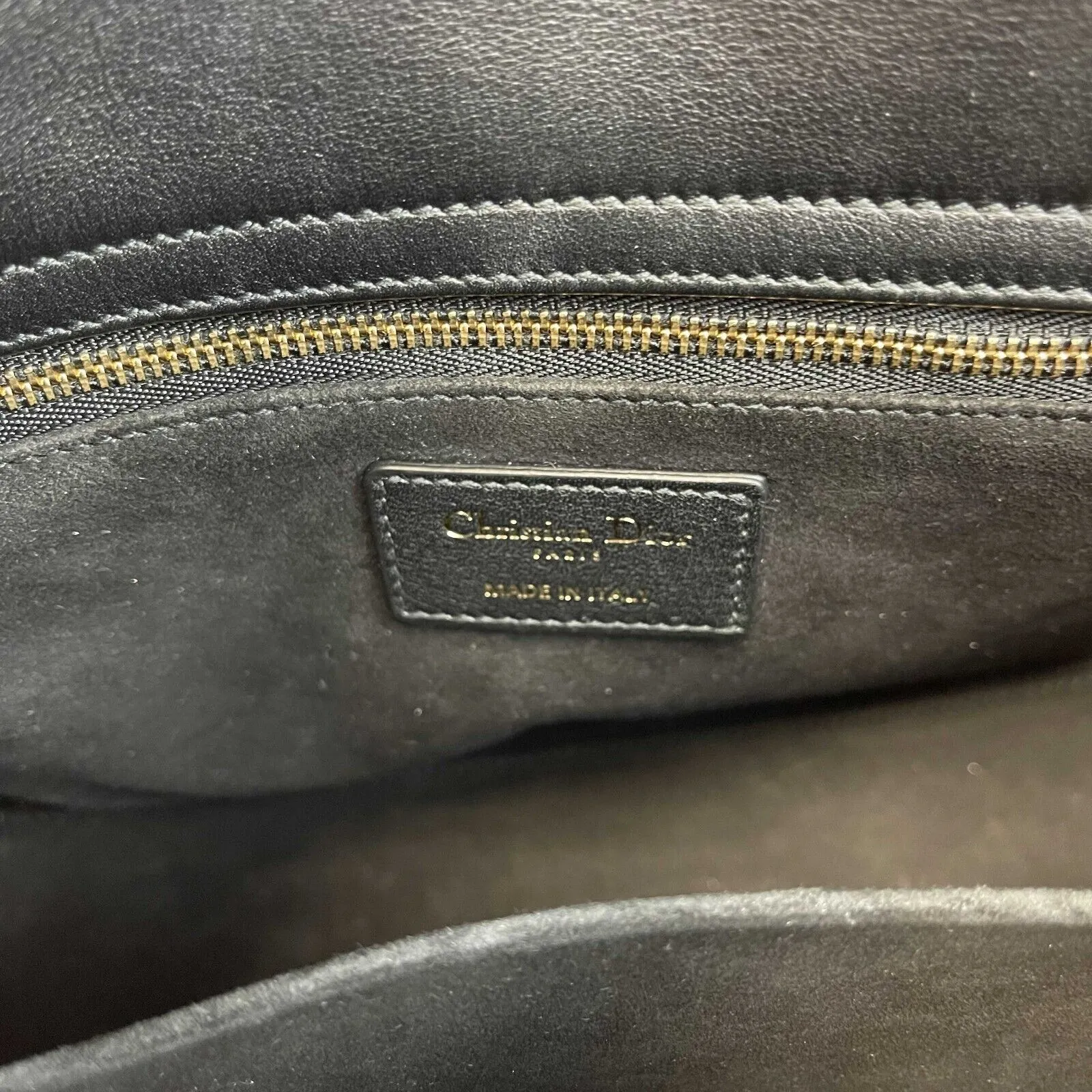 Christian Dior Medium Embroidered Animals Lady Dior Black, Green Purple handbag