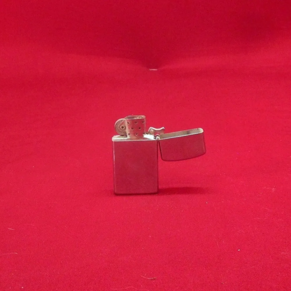 Chrome Plated Flip-Lid Zippo Lighter