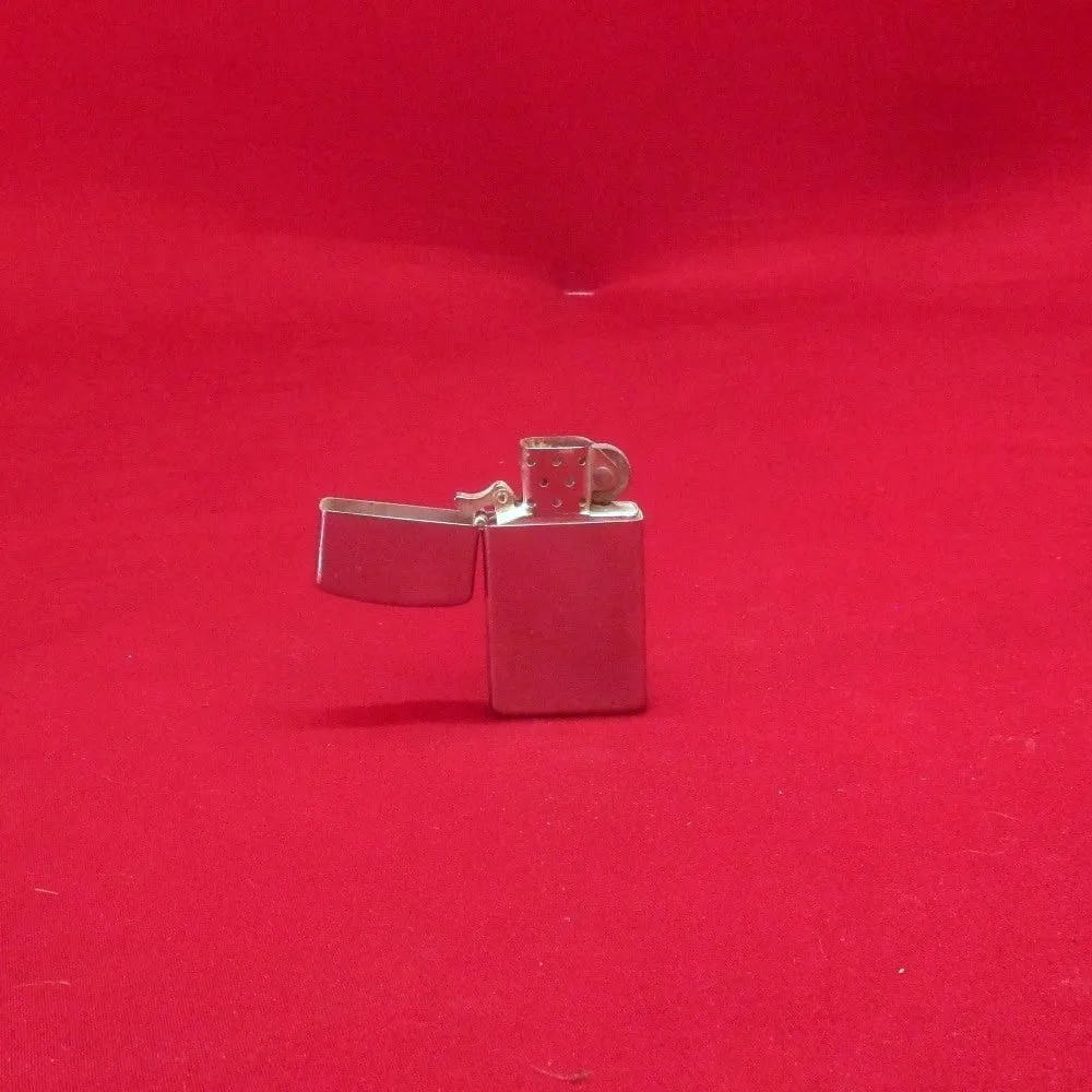 Chrome Plated Flip-Lid Zippo Lighter