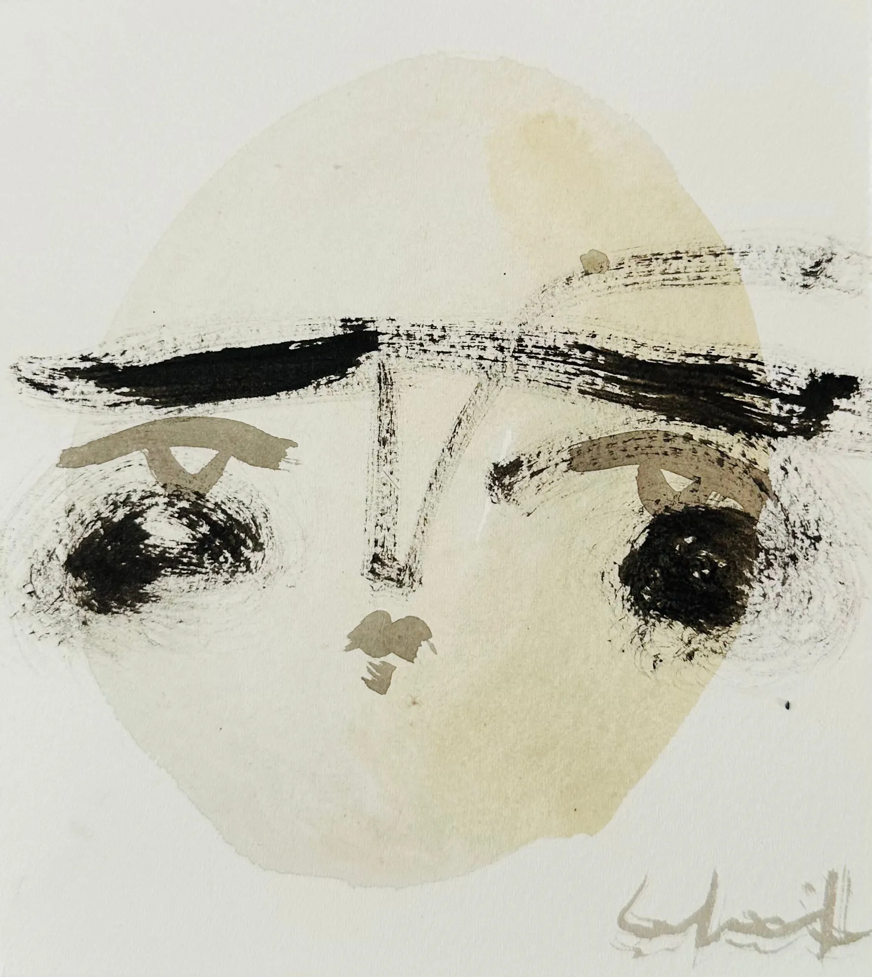 Circle Face - 6 x 5.5