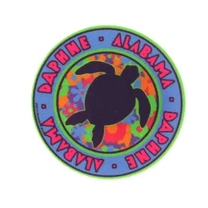 Circle Turtle MINI Sticker