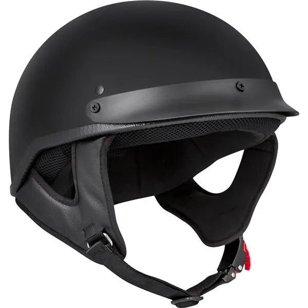 CKX Bullet Half Helmet Solid Matte Black