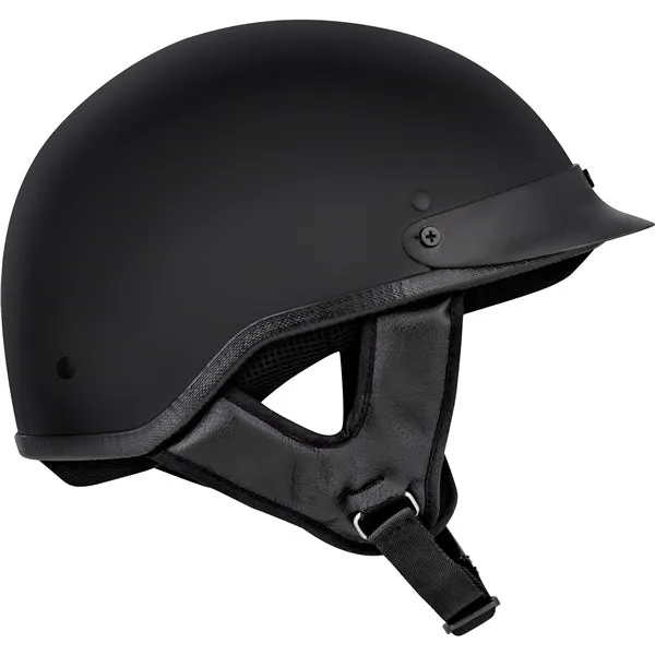 CKX Bullet Half Helmet Solid Matte Black