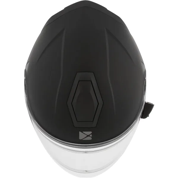 CKX Razor RSV Winter Lens Open-Face Helmet - Solid Black