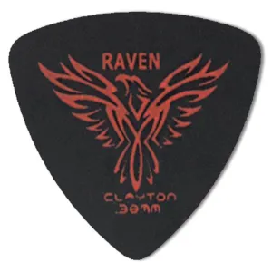 Clayton BLACK RAVEN ROUNDED TRIANGLE .38MM (72 Pack)