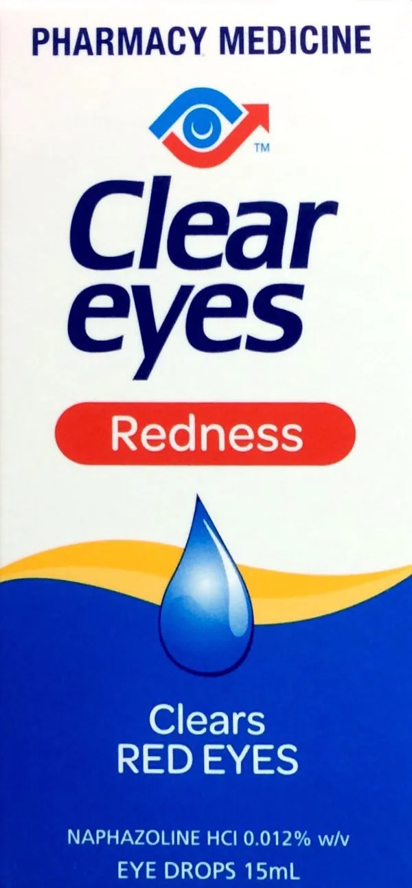 Clear Eyes Redness Drops 15ml Qty restriction (1) applies
