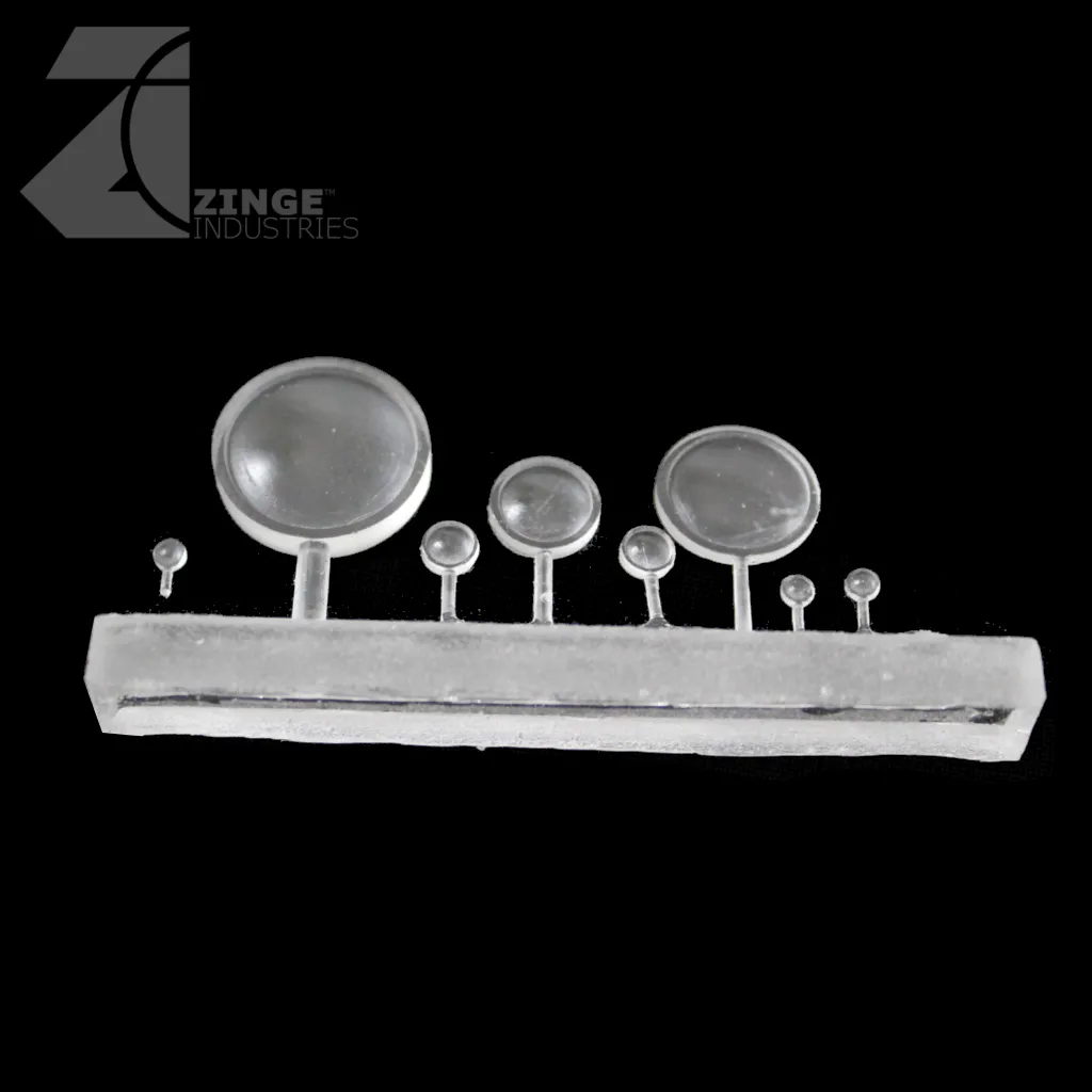 Clear Lenses - Set of 8 Lenses - Various