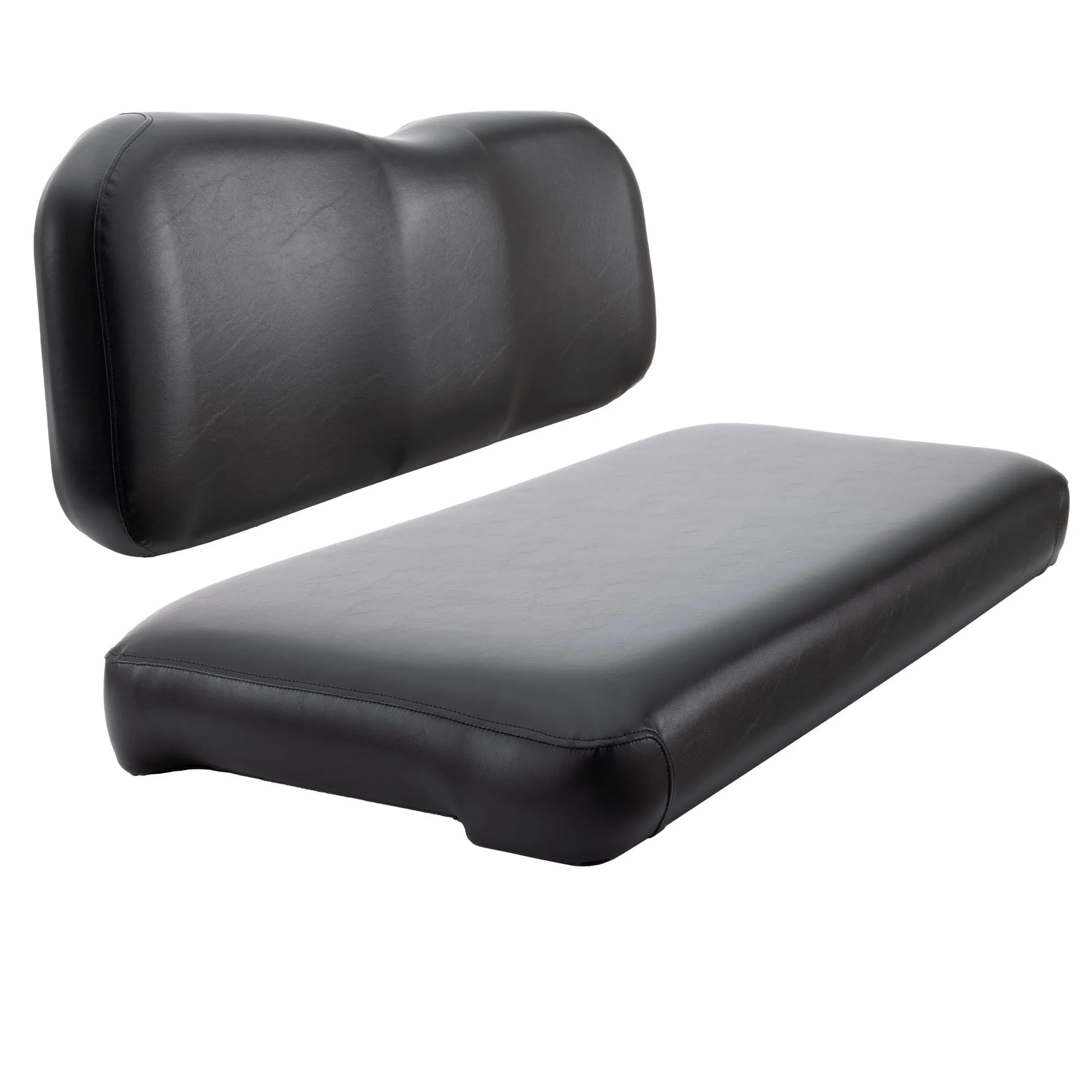 Club Car Precedent and Tempo Rear Flip Seat Frame Cushions - Black