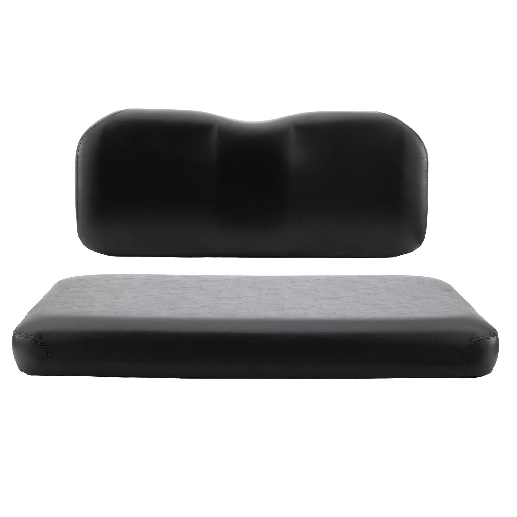 Club Car Precedent and Tempo Rear Flip Seat Frame Cushions - Black