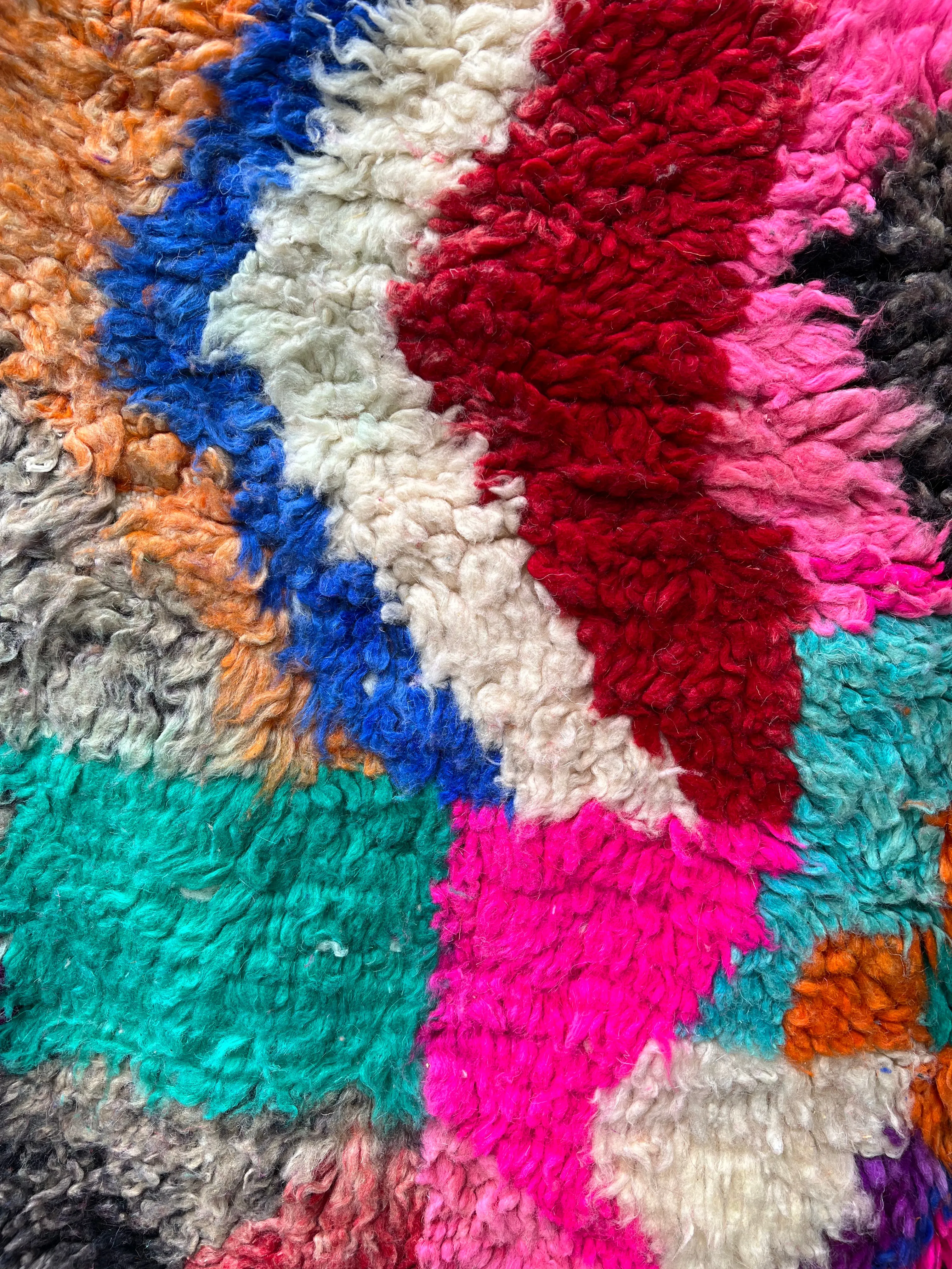 Colorful Boujaad 3’3”x4’6”