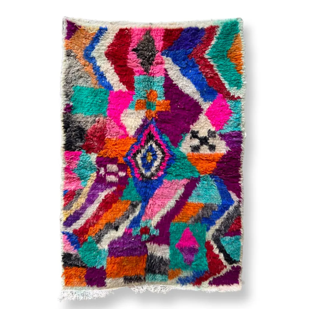 Colorful Boujaad 3’3”x4’6”