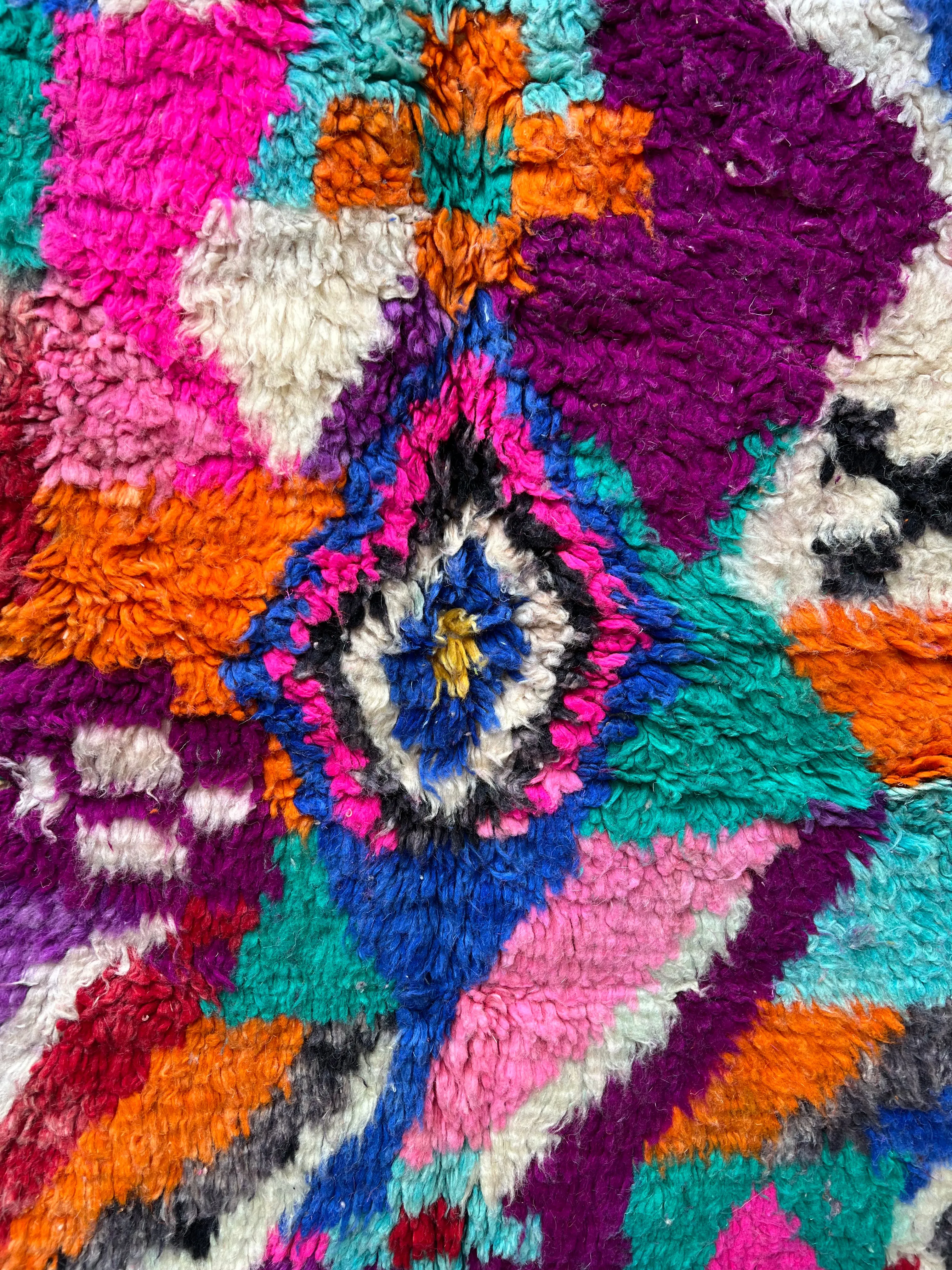 Colorful Boujaad 3’3”x4’6”