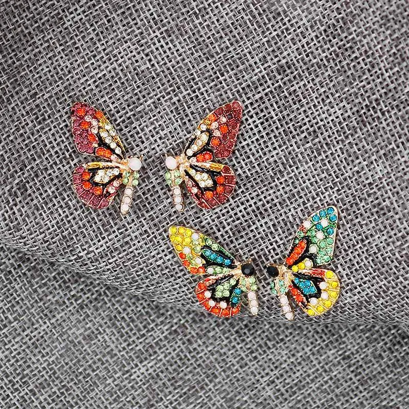 Colorful Butterfly Earring