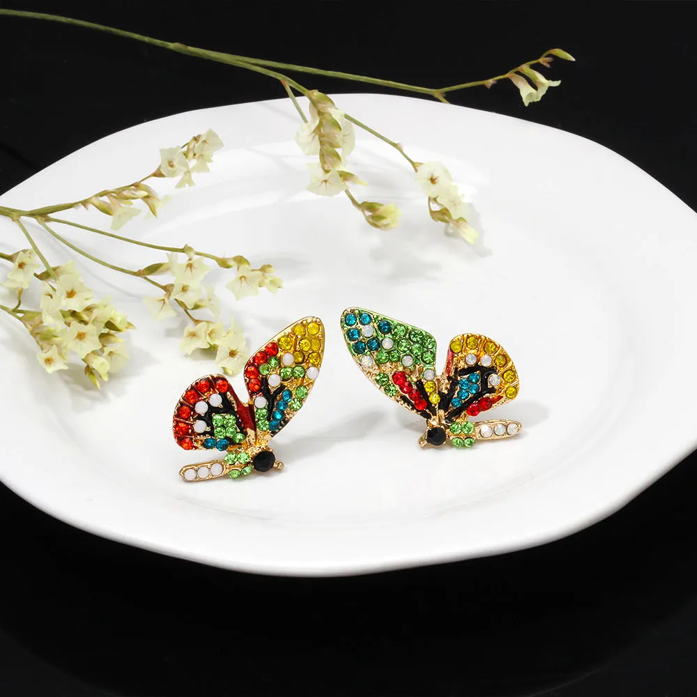 Colorful Butterfly Earring
