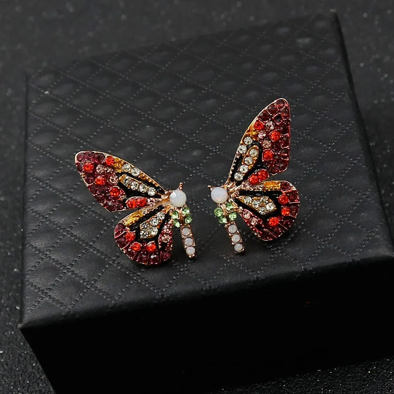 Colorful Butterfly Earring