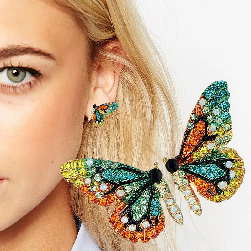 Colorful Butterfly Earring