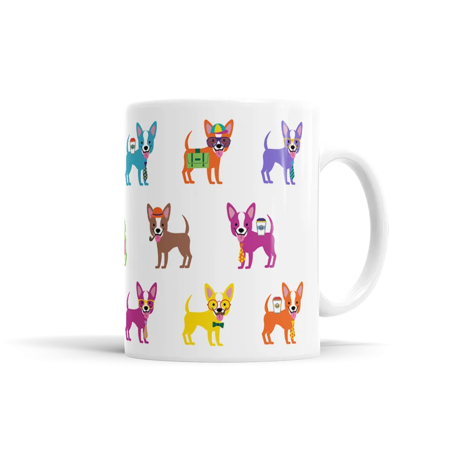 Colorful Chihuahua Mug
