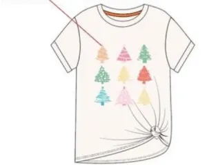 Colorful Christmas Tree Tee