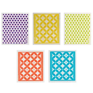 Colorful Classic - Set of 5 Sponges