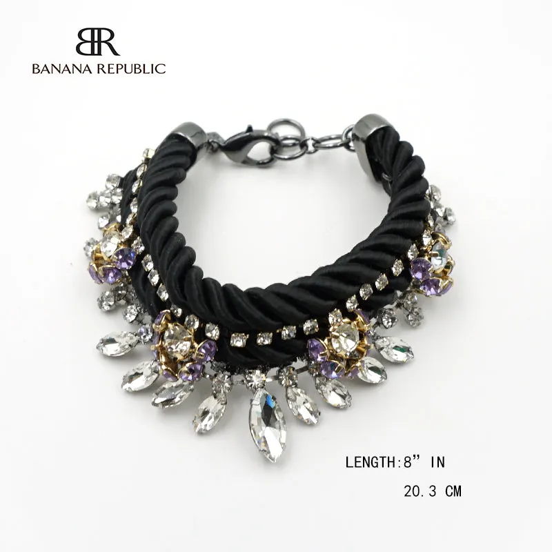 Colorful Crystals Bracelets