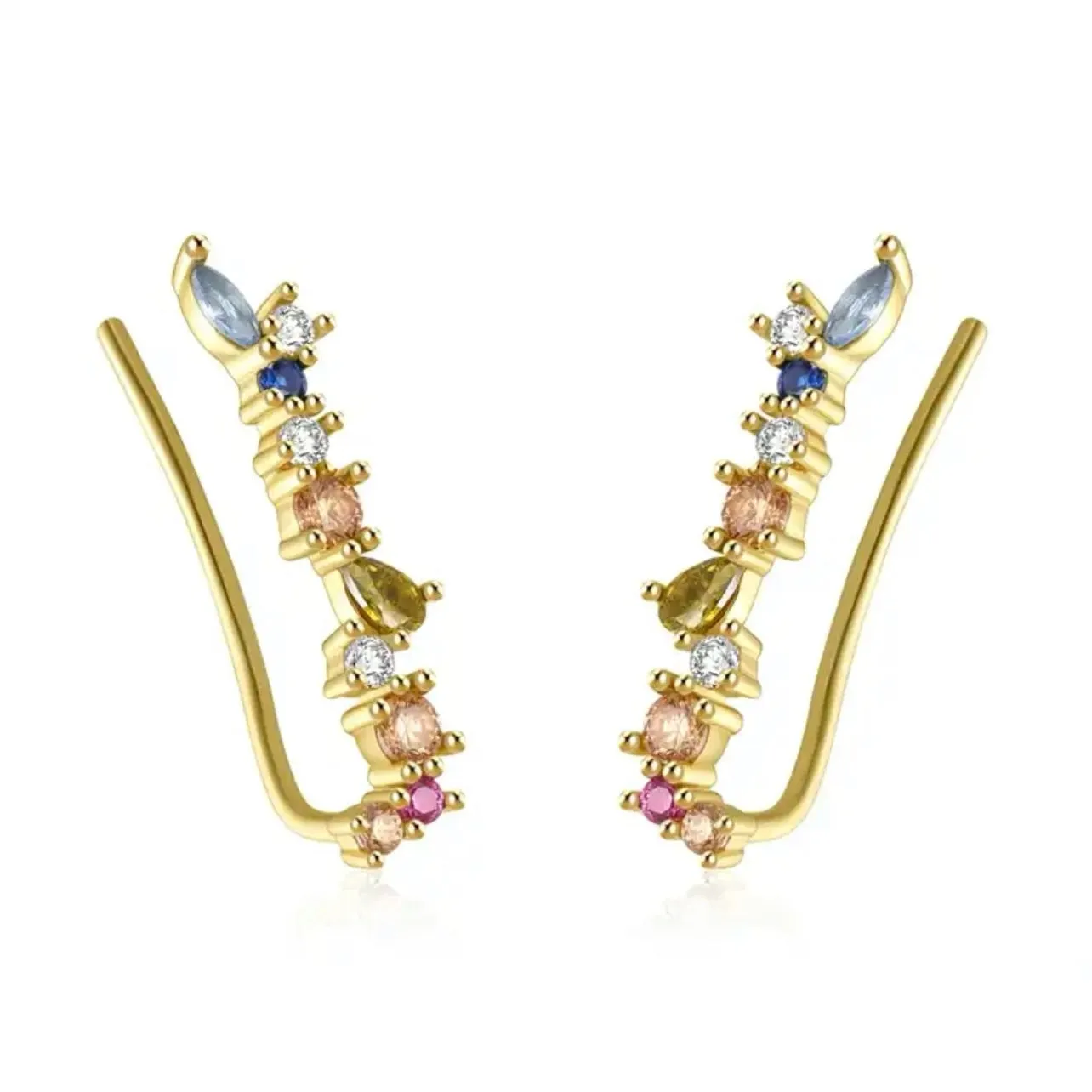 Colorful Ear Climber