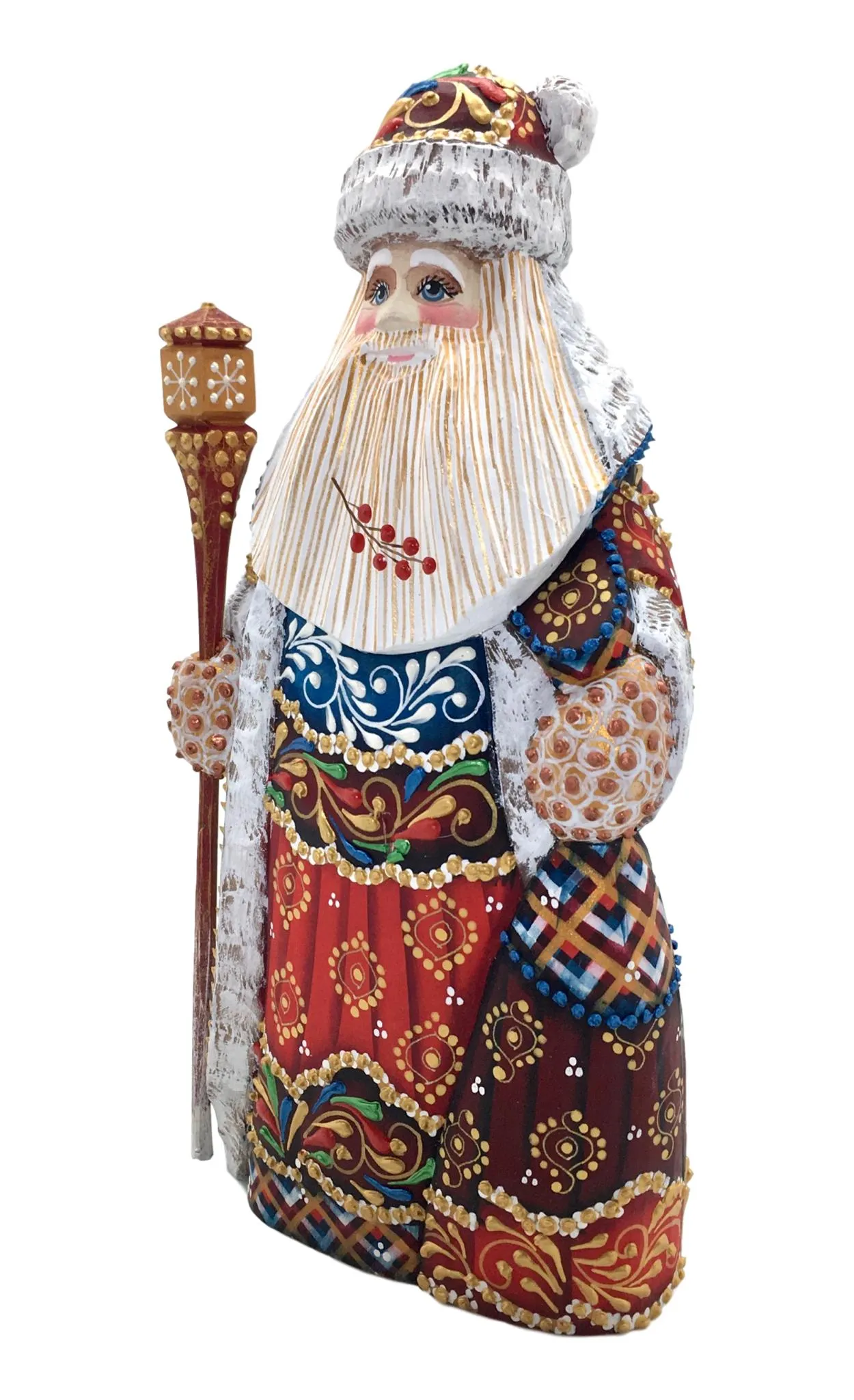 Colorful Father Frost Figurine