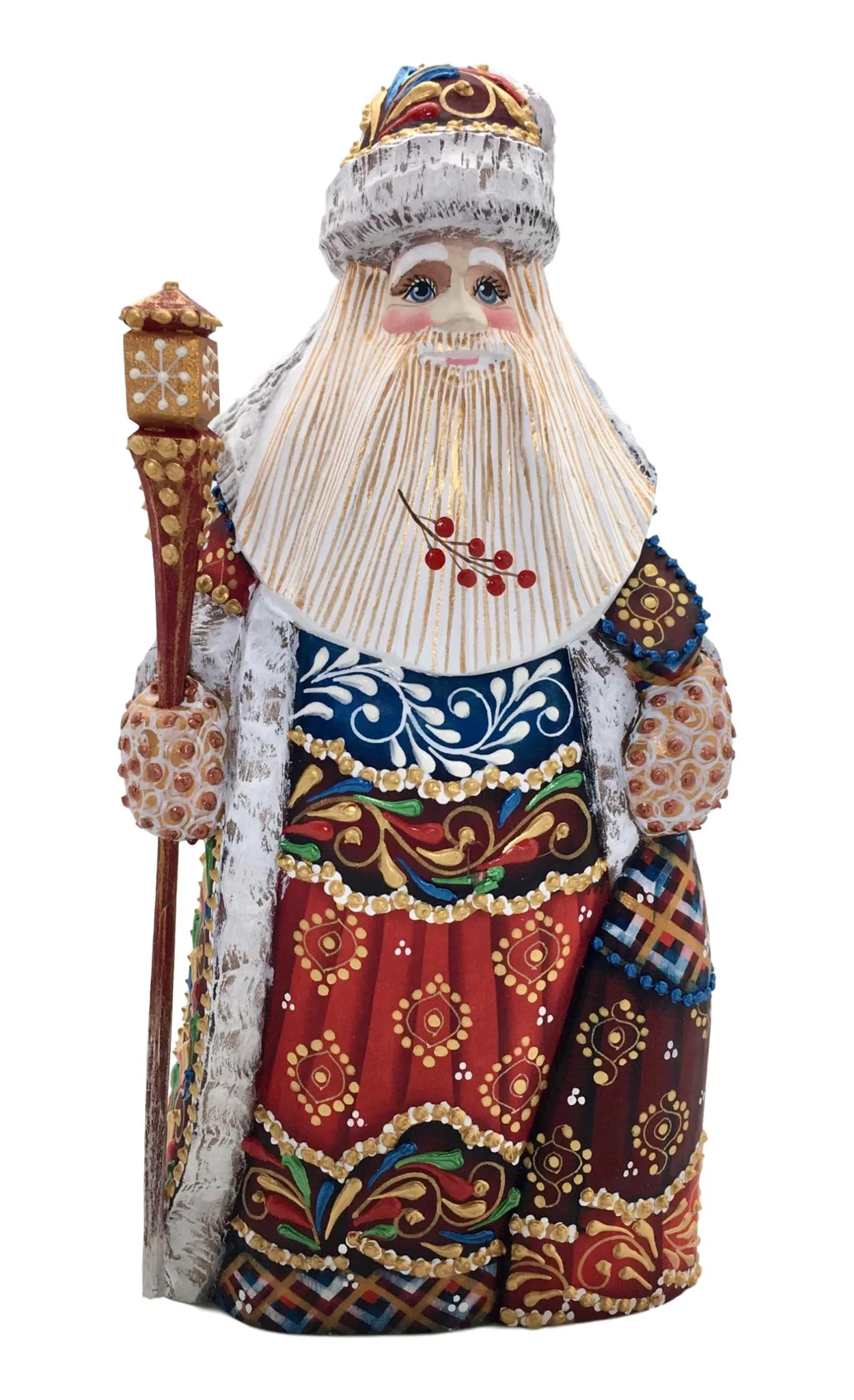 Colorful Father Frost Figurine
