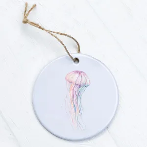 Colorful Jellyfish - Ornament