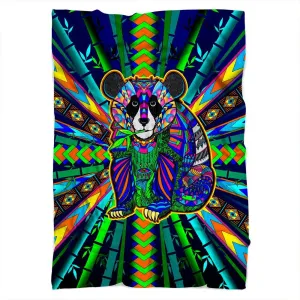 Colorful Panda Blanket