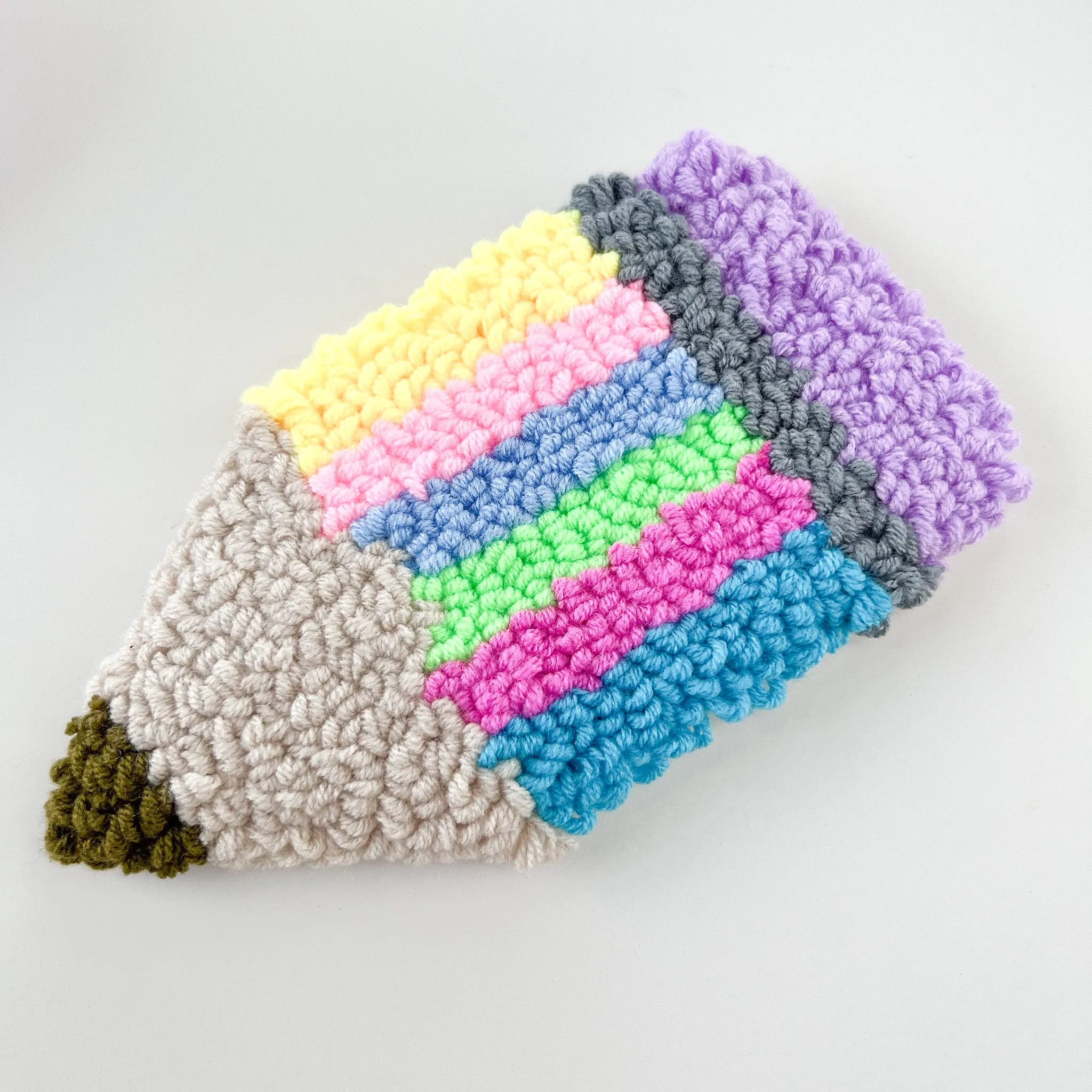 Colorful Pencil Mug Rug