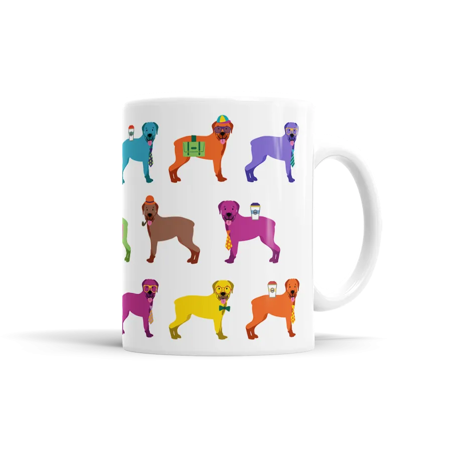 Colorful Rottweiler Mug