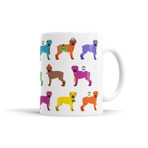 Colorful Rottweiler Mug