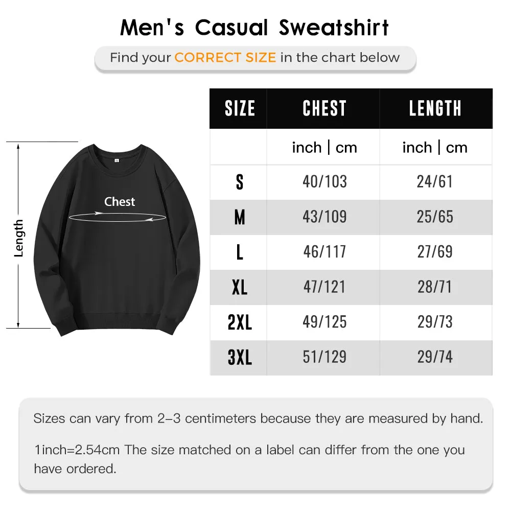 Colorful Smiley Skull Crewneck Sweatshirt