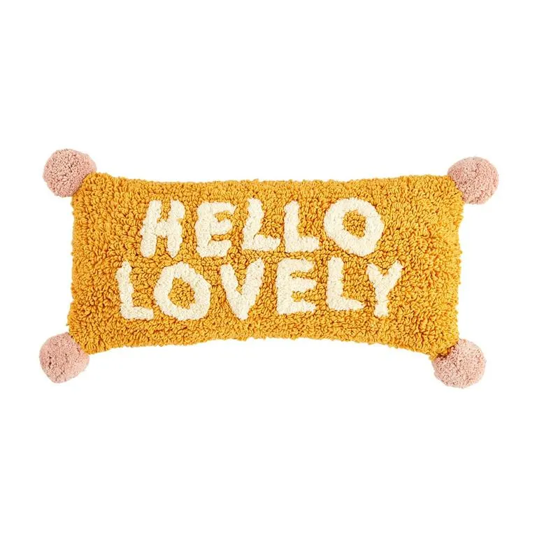 Colorful Tufted Pillow